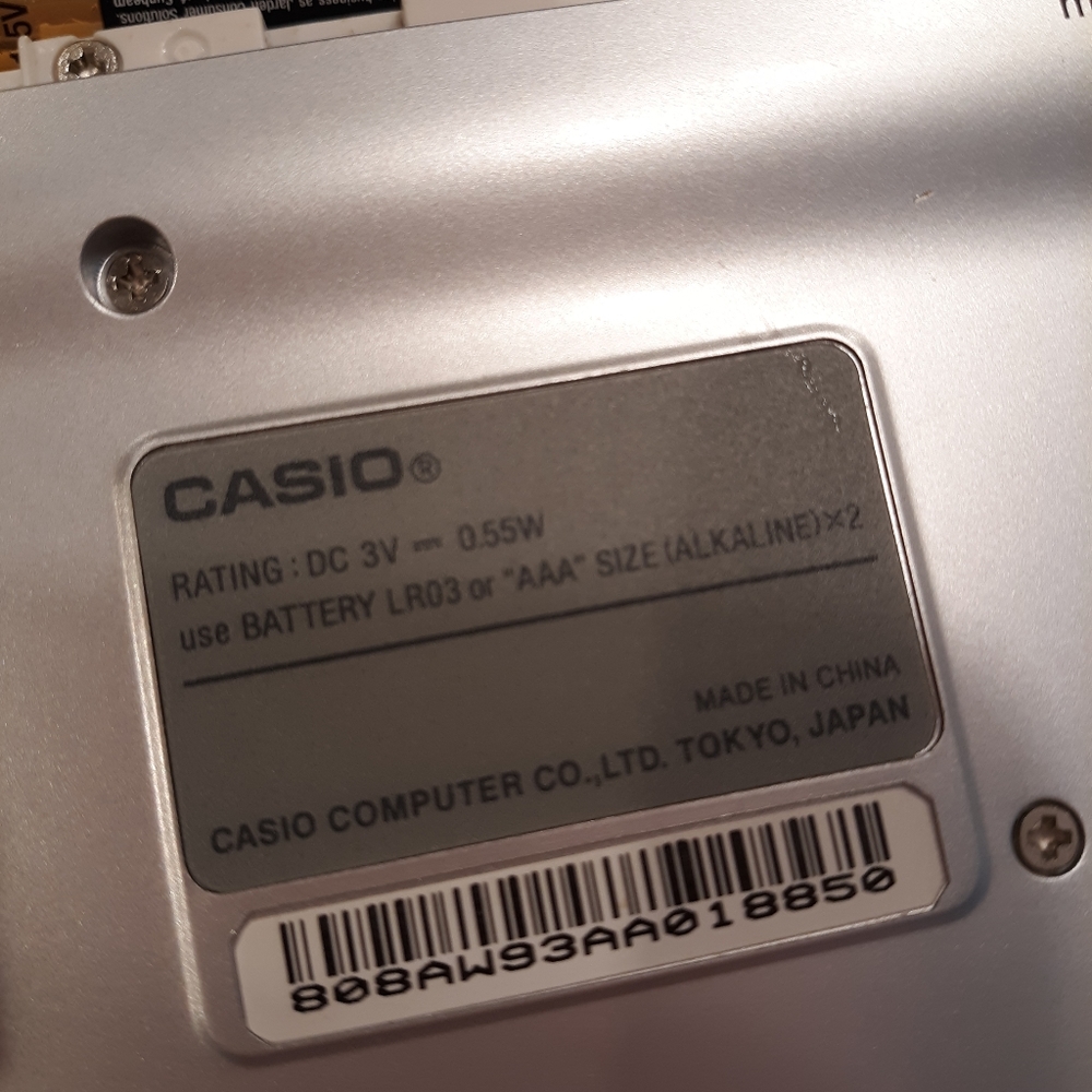 Casio Japan mini computer - Picture 2 of 6